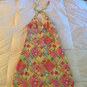 Lilly Pulitzer Size 12 halter dress